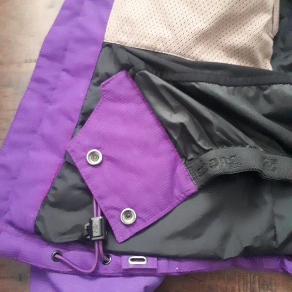 Billabong Purple Ski Jacket - Picture 8 of 12
